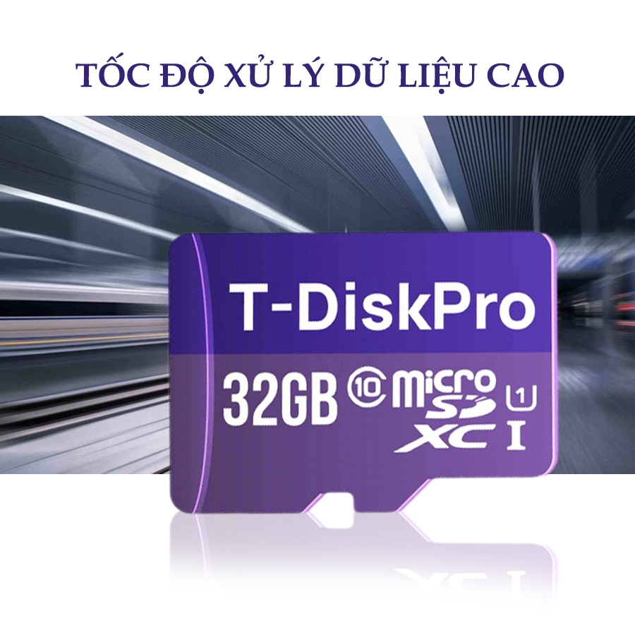 Thẻ nhớ 32G dành cho  camera hành trình ô tô T-DiskPro