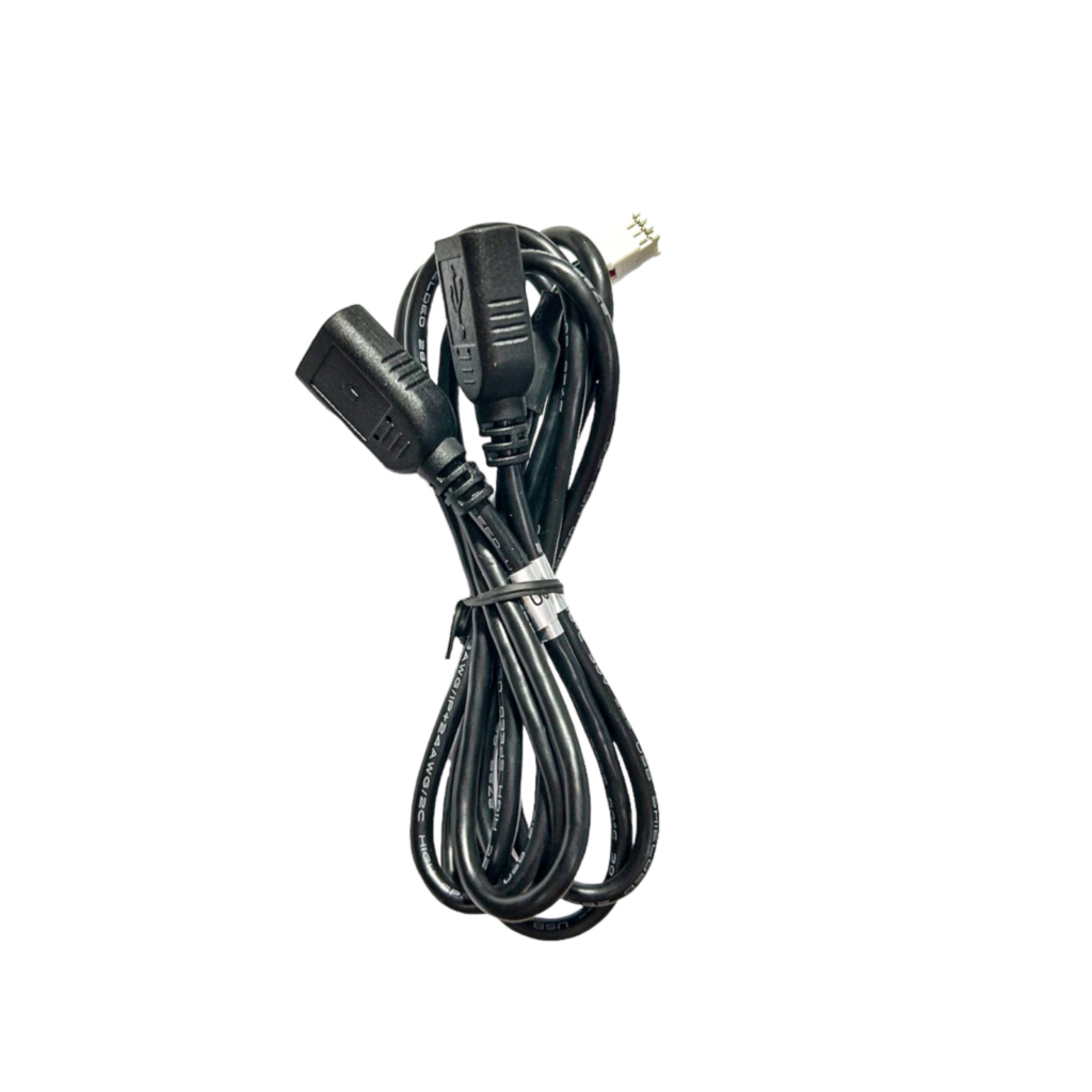 Dây USB cắm màn android chia 2 đầu giắc USB chân cắm 6 pin