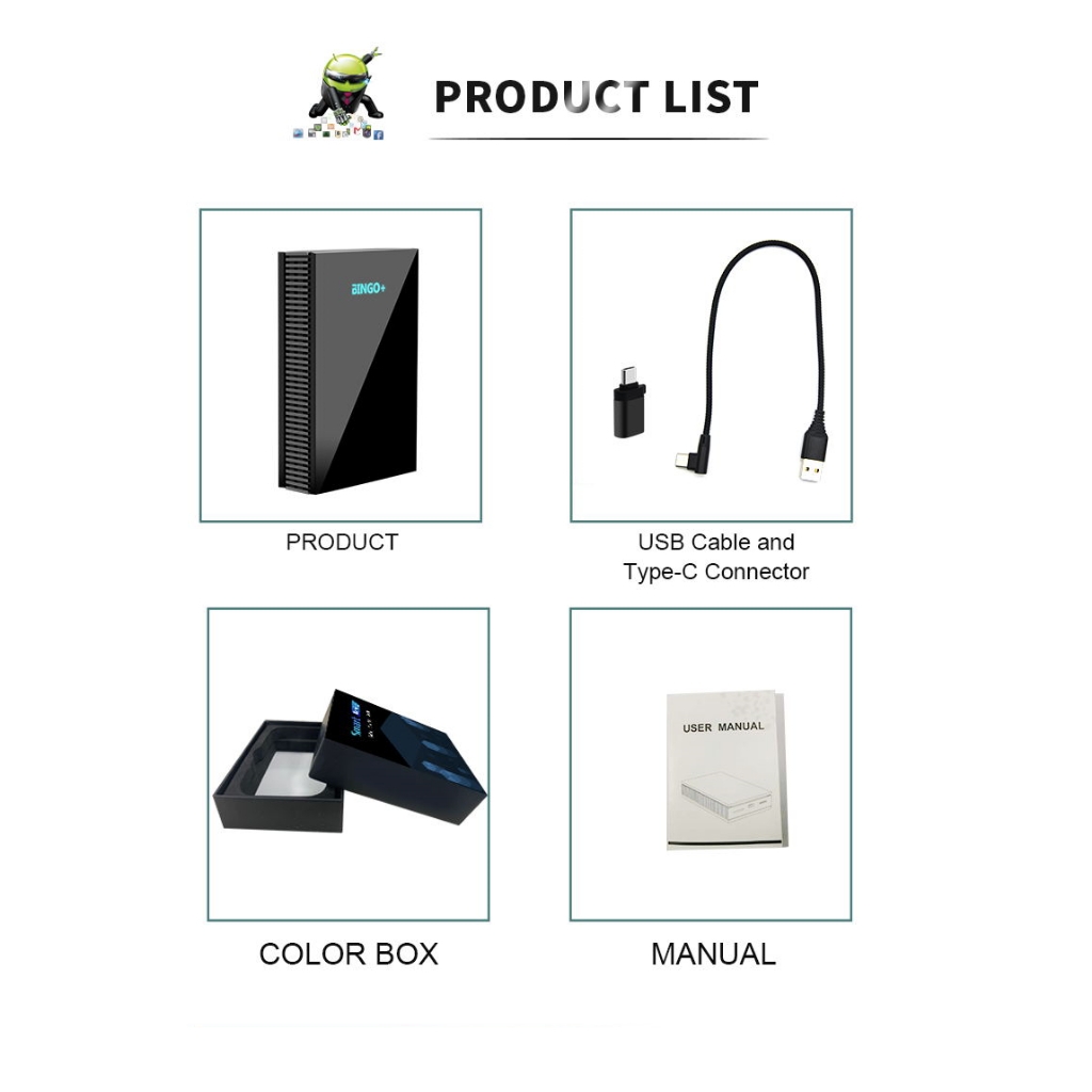 Android Box BINGO+ Cho Màn Zin Ô TÔ Hệ Điều Hành Android 10 ( Tặng S2 , premium 1 năm )