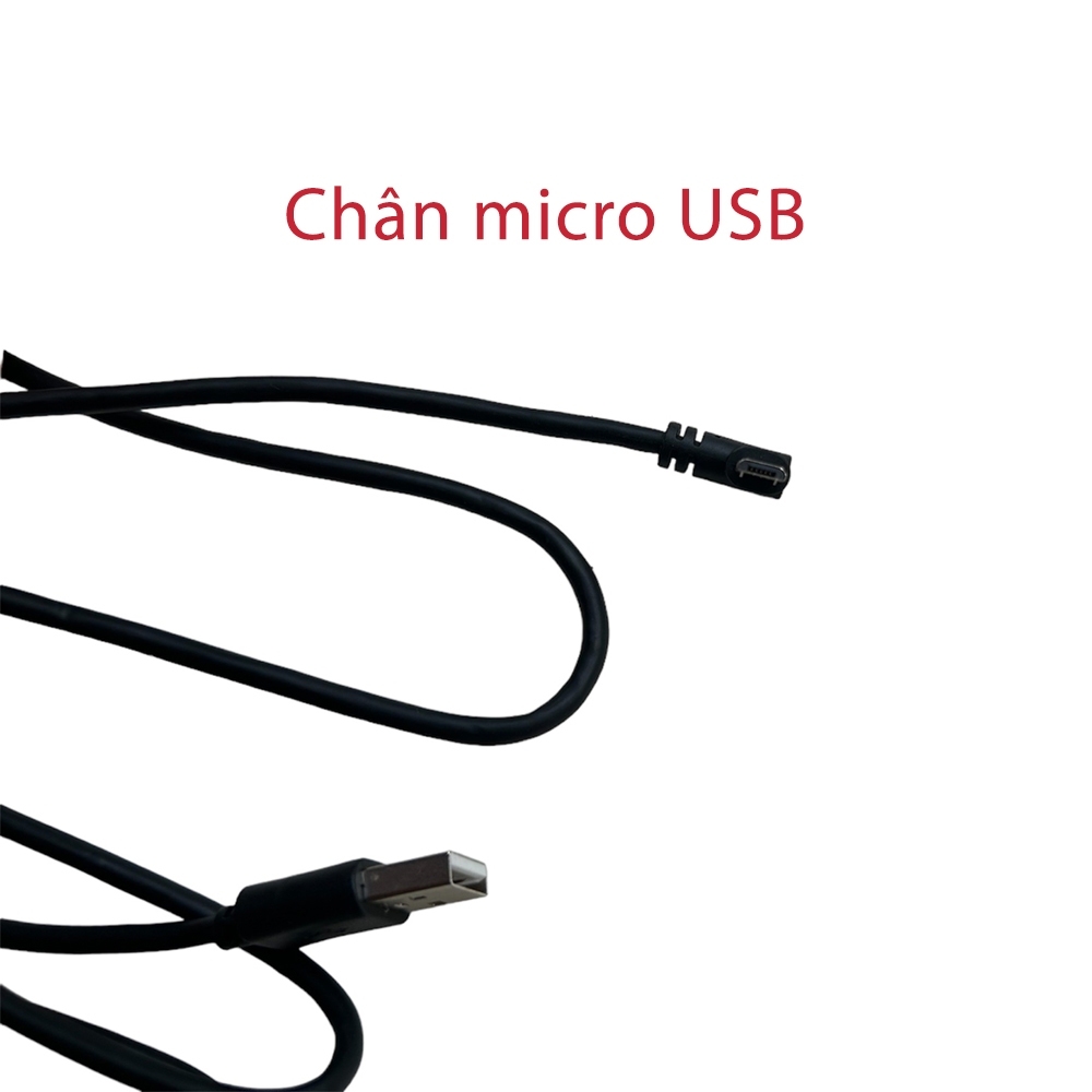 Dây cắm công micro USB camera hành trình ô tô dài 2,7m (T3)