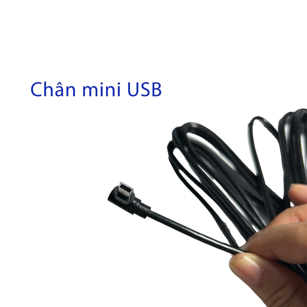 Dây cắm cam hành trình cổng mini USB dài 2,7m