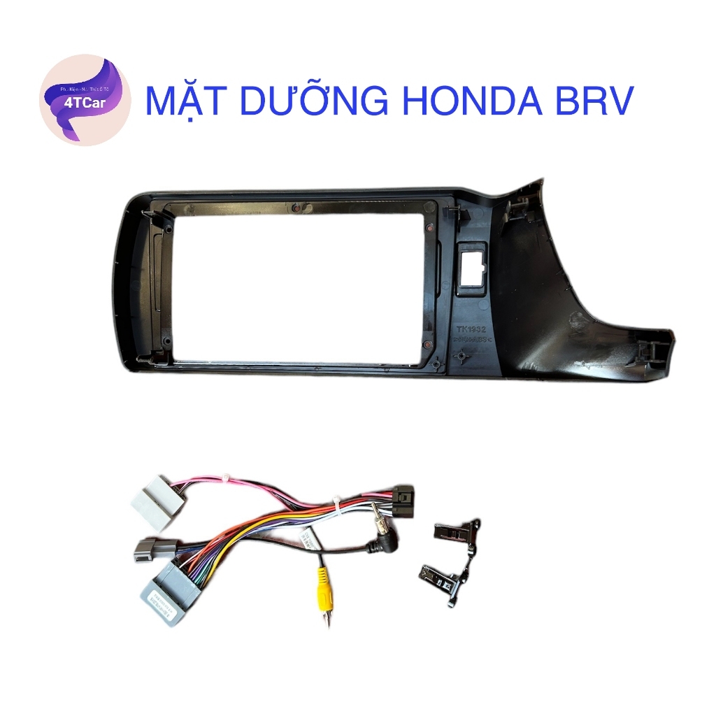 Mặt dưỡng HONDA BRV lắp màn ANDROID 9 inch