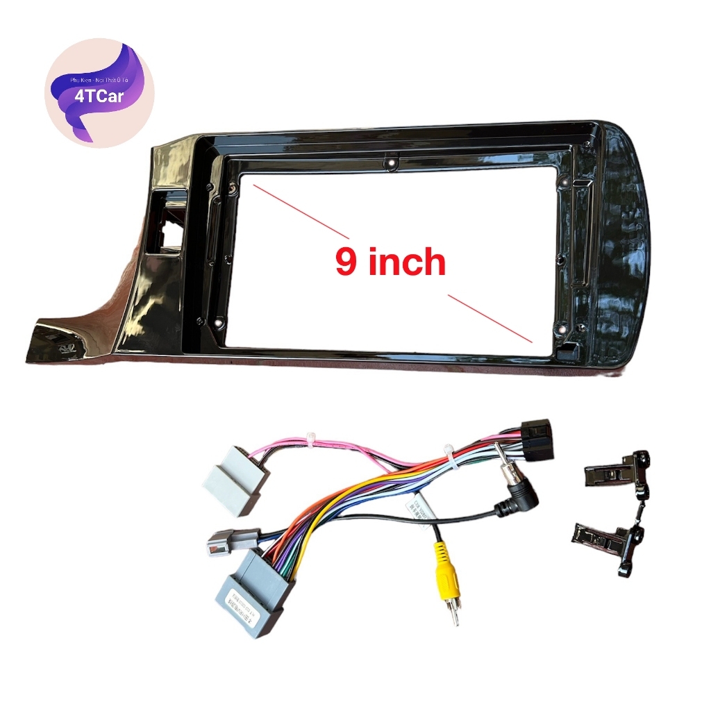 Mặt dưỡng HONDA BRV lắp màn ANDROID 9 inch