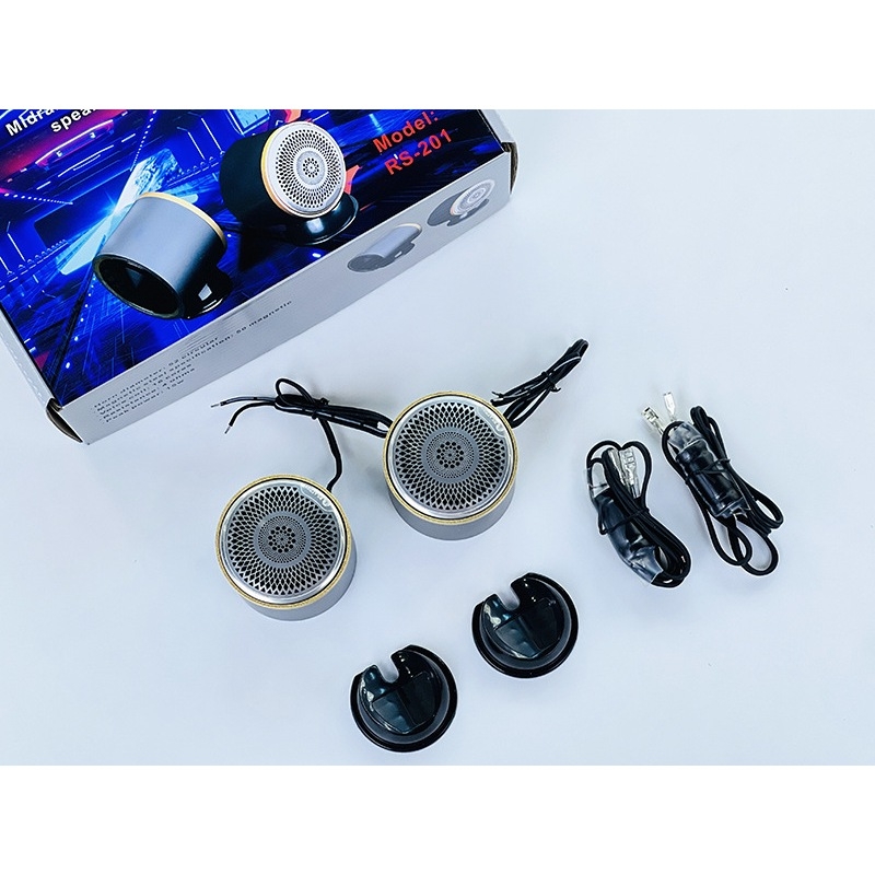 Loa ô tô Mid treble 2,56” inch 4ohm 15w RS-201