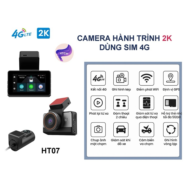 Camera Hành Trình P85 ,P83 – Ghi Hình 2K, Kết Nối 4G, Bảo Vệ Mọi Hành Trình