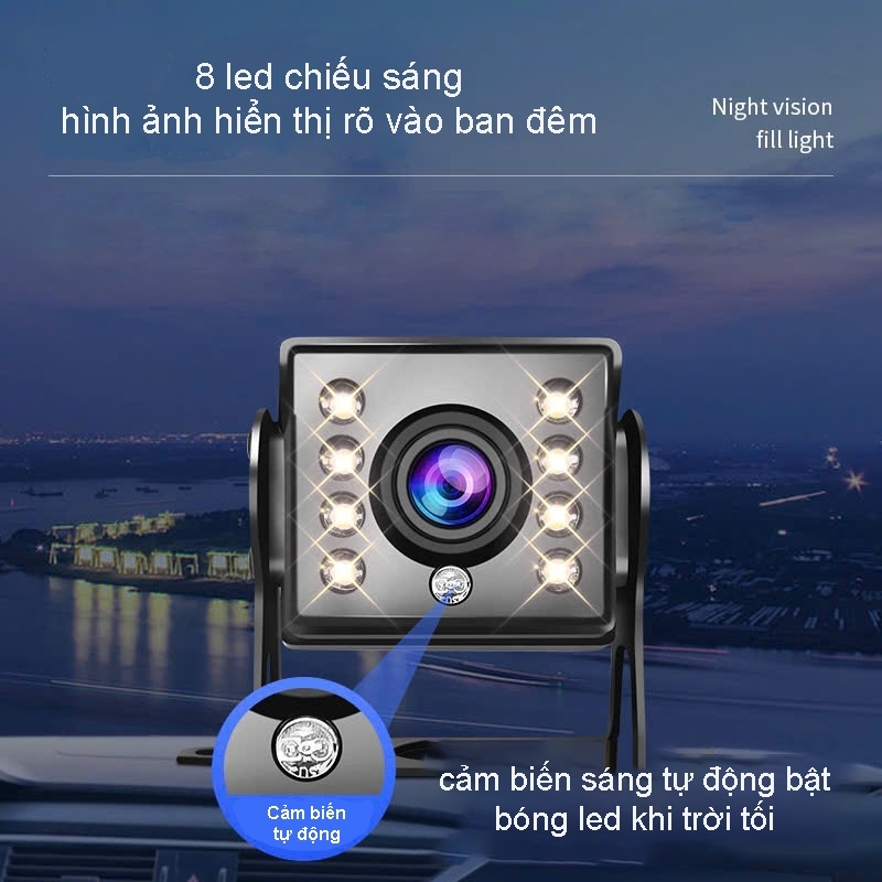 Camera Lùi Màn Hình 7 inch cho Xe Tải MCXT04 KÈM DÂY 15M