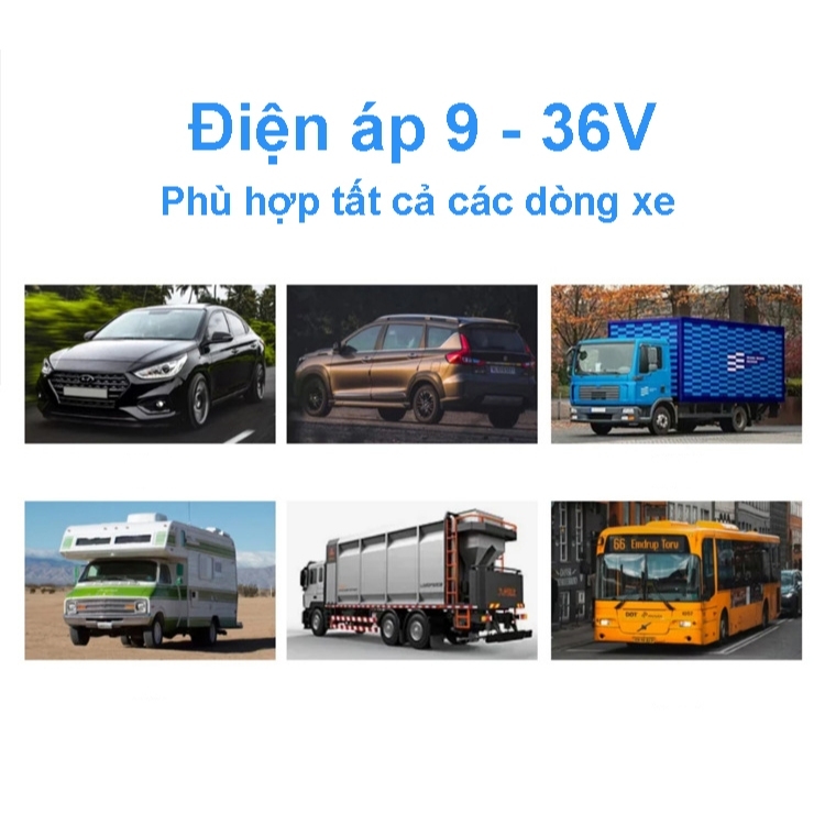 Bộ camera lùi xe tải 8 led và màn taplo 4.3 inch cho xe tải chân cắm tẩu