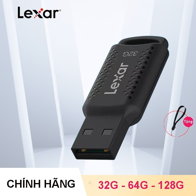 USB Lexar JumpDrive V400 32GB/64GB - Chuẩn USB 3.0, Tốc độ Đọc 100Mb/s
