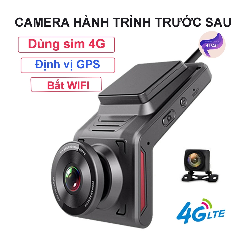 Camera Hành Trình P85 , P83 – Ghi Hình 2K, Kết Nối 4G, Định Vị GPS
