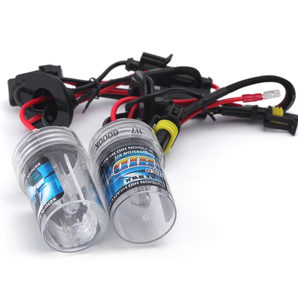 Set 2 Bóng đèn xenon ô tô chân 9005, màu trắng 35-55W