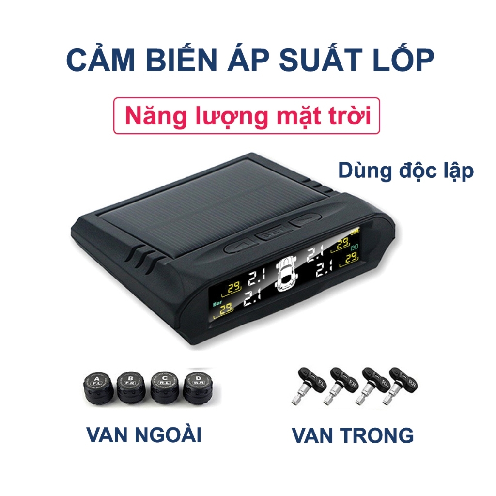 Cảm biến áp suất lốp năng lượng mặt trời