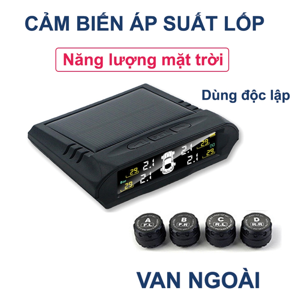 Cảm biến áp suất lốp năng lượng mặt trời