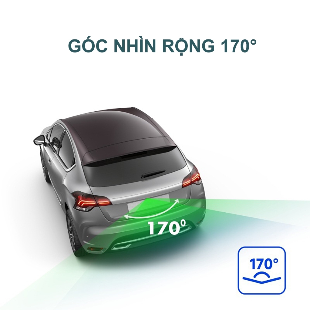 Camera lùi AHD cho màn hình Android ô tô, chất lượng hình ảnh 1080P/720P