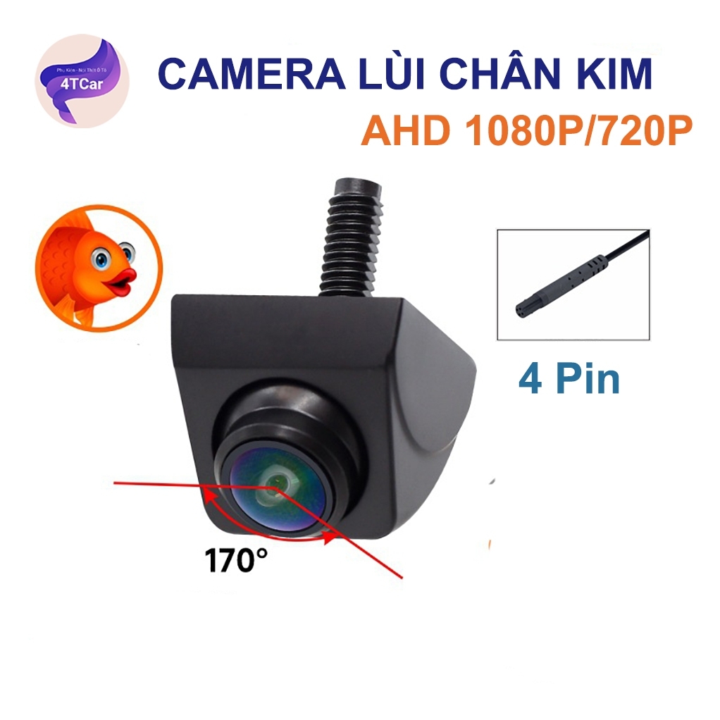 Camera lùi AHD cho màn hình Android ô tô, chất lượng hình ảnh 1080P/720P
