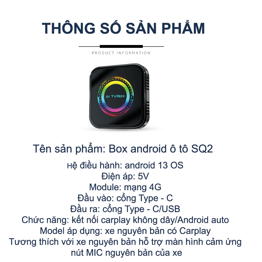 Box Android Ô Tô Cấu Hình 4-64G/8-128G Cài Đặt Vietmap s2 và Youtube premium bản quyền ( Sản phẩm order 7-10 ngày )