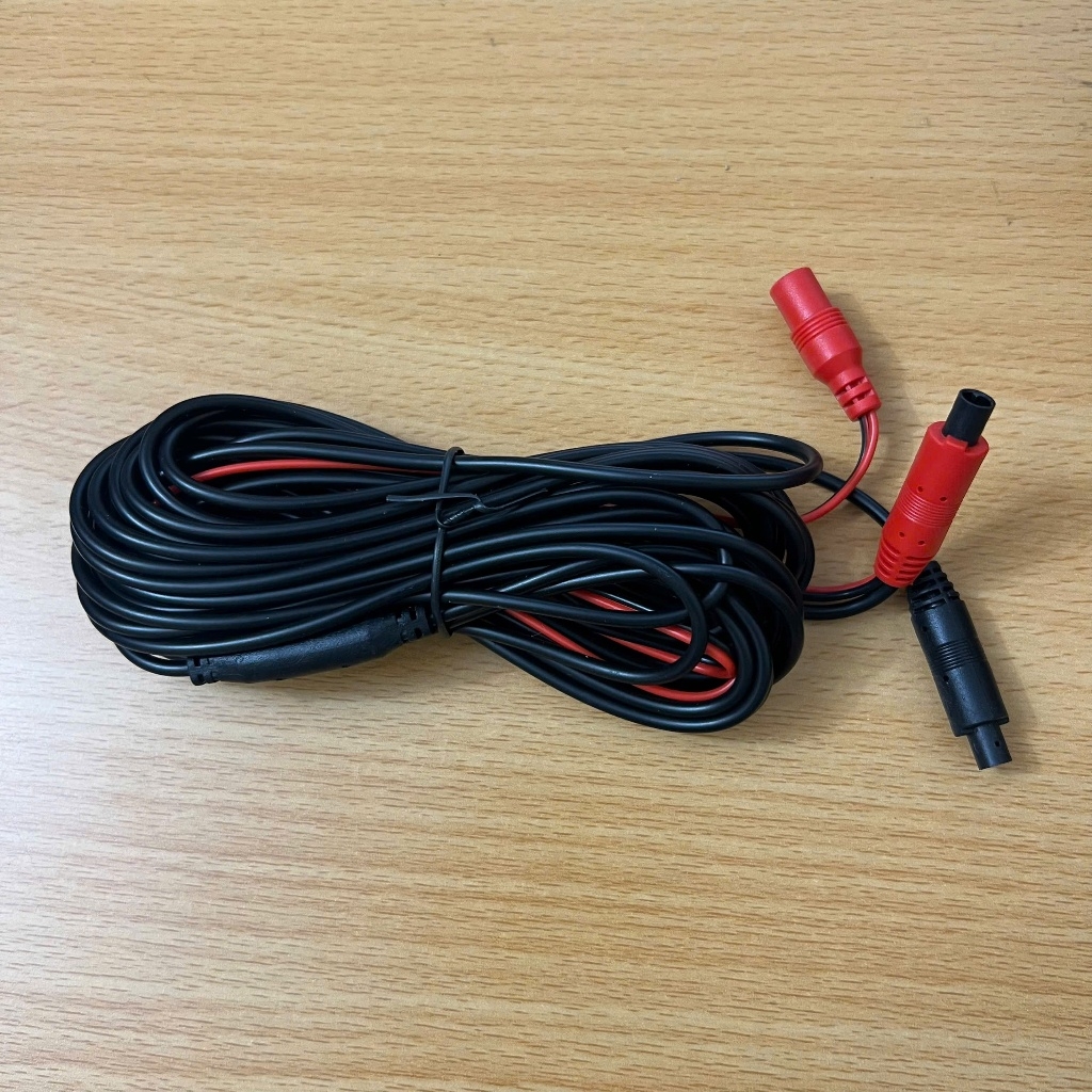 Màn hình taplo 5 inch xe tải xe ben + cam lùi 8 led cắm tẩu dây 6m