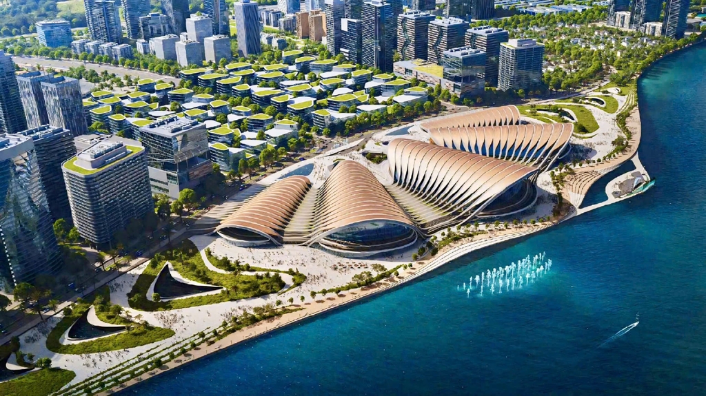 Nhà hát Sóng Xanh – Trung tâm văn hóa nghệ thuật hàng đầu tại Vinhomes Green Paradise