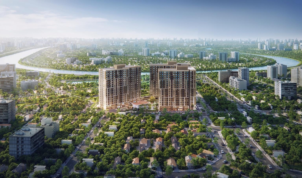 Vị trí dự án An Zen Residences Hải Phòng gần sông Lạch Tray