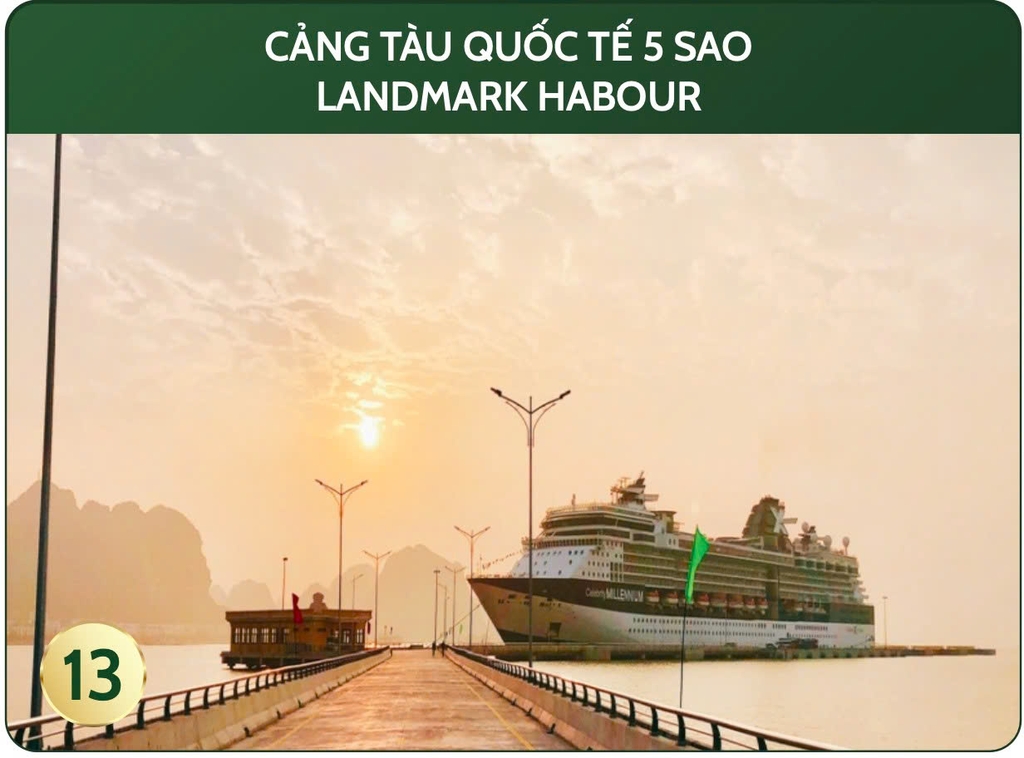 Bến du thuyền Landmark Harbour 5 sao tại Vinhomes Green Paradise Cần Giờ