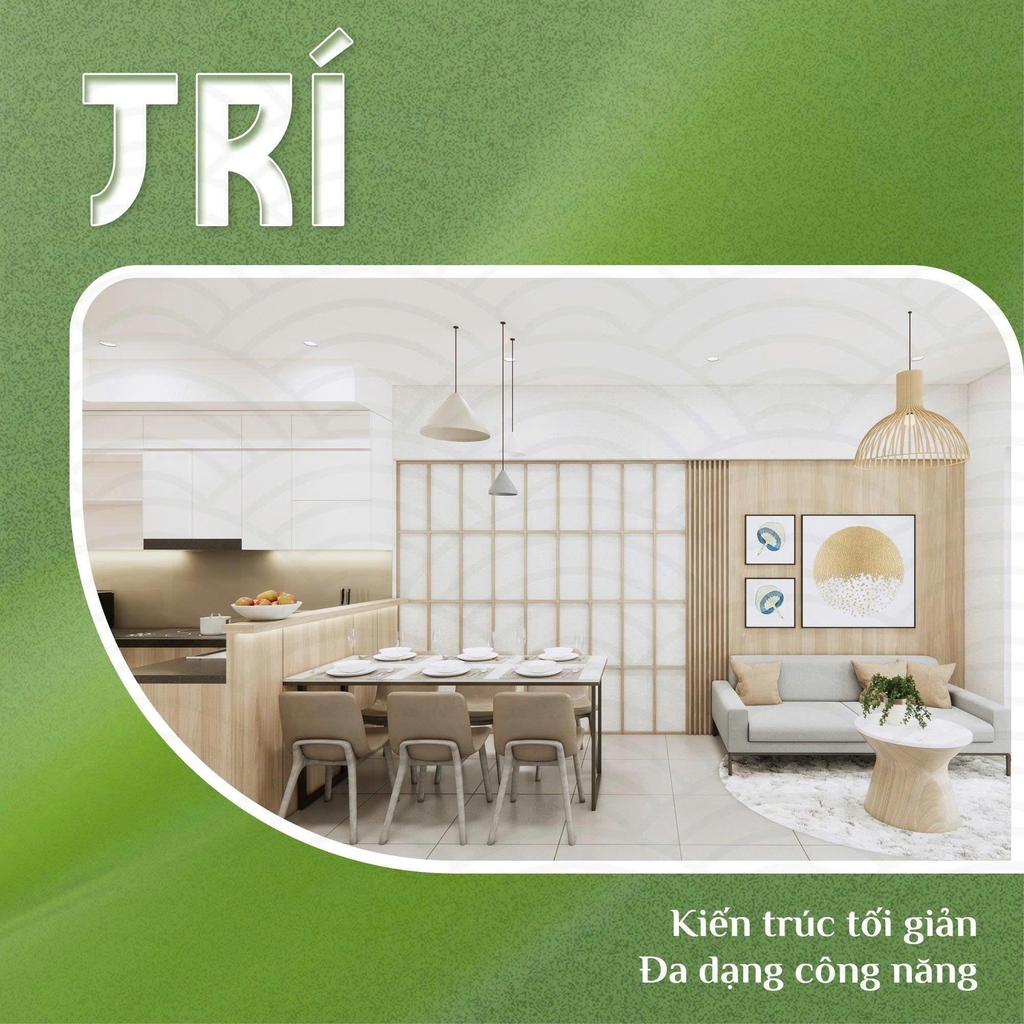 Kiến trúc tối giản đa công năng tại An Zen Residences.