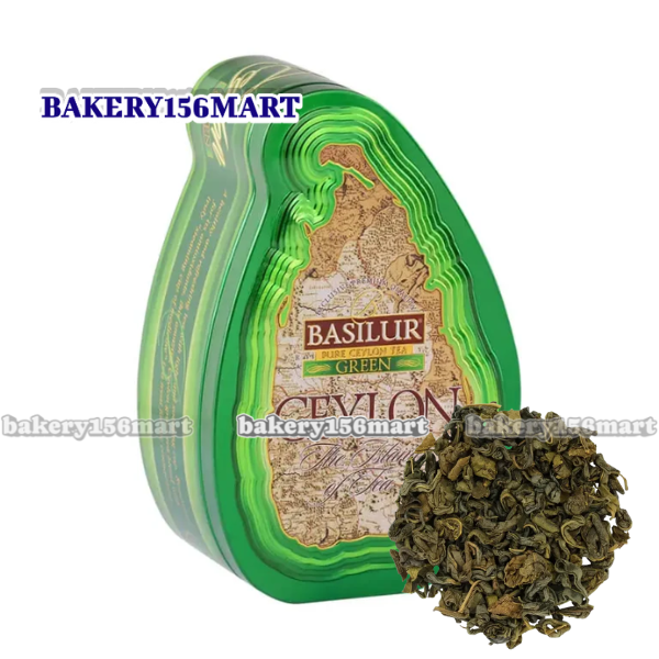 Trà đen Ceylon Basilur Island of Tea Thượng hạng – 100g (Hộp thiếc) -  {{store}}
