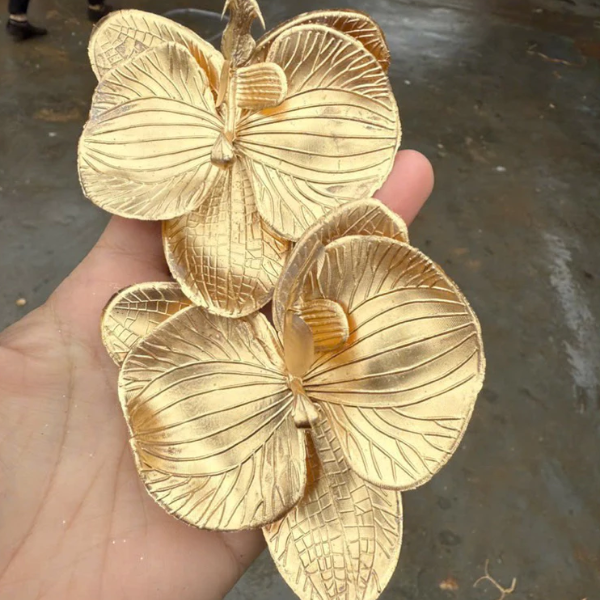 Sỉ set 10-50 đầu bông lan đồng trang trí giỏ quà tết -  {{store}}