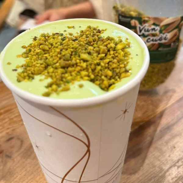 Topping Hạt Dẻ Cười Sấy Hạ Ẩm – Bột Pistachio Rang Giòn Rắc Trà Sữa, Matcha, Bánh, Dessert