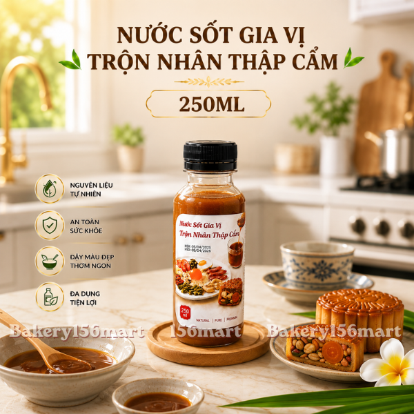 Nước Sốt Trộn Nhân Thập Cẩm Classy Foods 250ml - 1L | Làm Bánh Trung Thu -  {{store}}