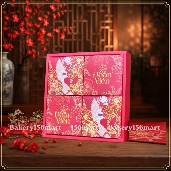 Hộp trung thu 4 bánh 150g - 250G THIÊN HẠC ( Mẫu Mới 2026 ) - {{store}}