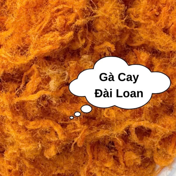 Chà bông Gà Cay Đài Loan BNFOOD/ Ruốc gà cay thơm ngon, chà bông làm bánh ngọt, bánh mì