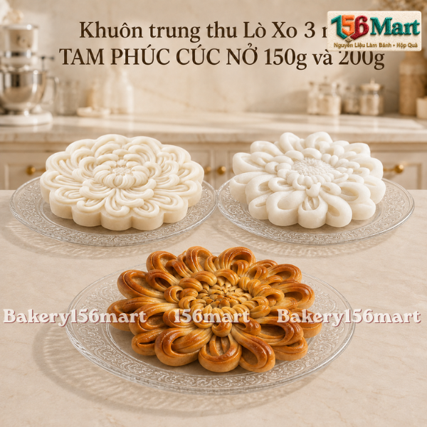 Khuôn Trung thu 3 mặt 150GR 200GR | TAM PHÚC CÚC NỞ | -   {{store}}