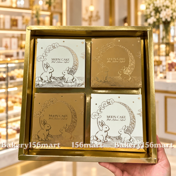 Set 5 Vỏ Hộp Trung Thu 4 bánh 150g- 250g - NGUYỆT CÁT -   {{store}}
