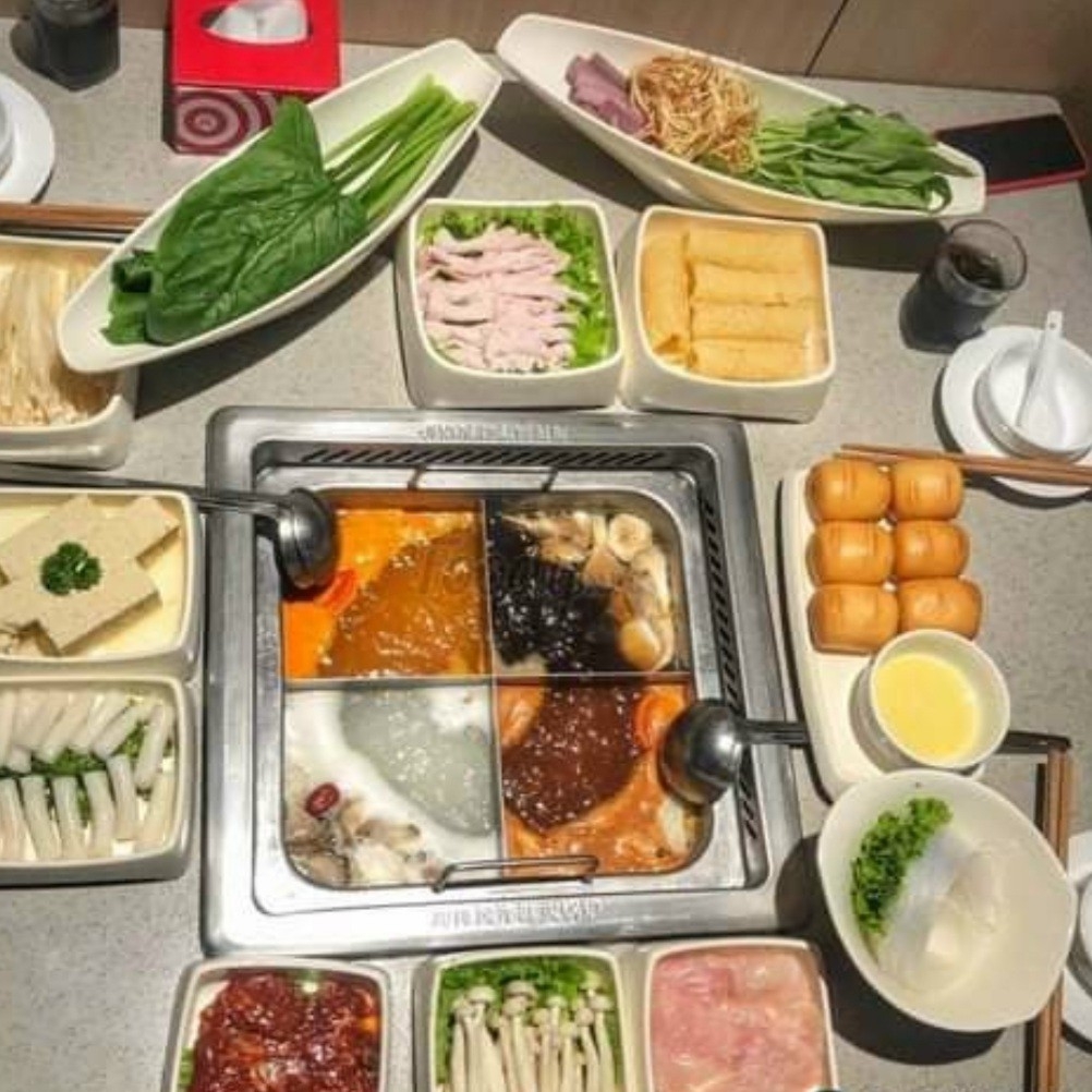 Hủ trúc cuộn Ring Roll trong Haidilao - Tàu hủ ky cuộn nhúng thả lẩu Haidilao