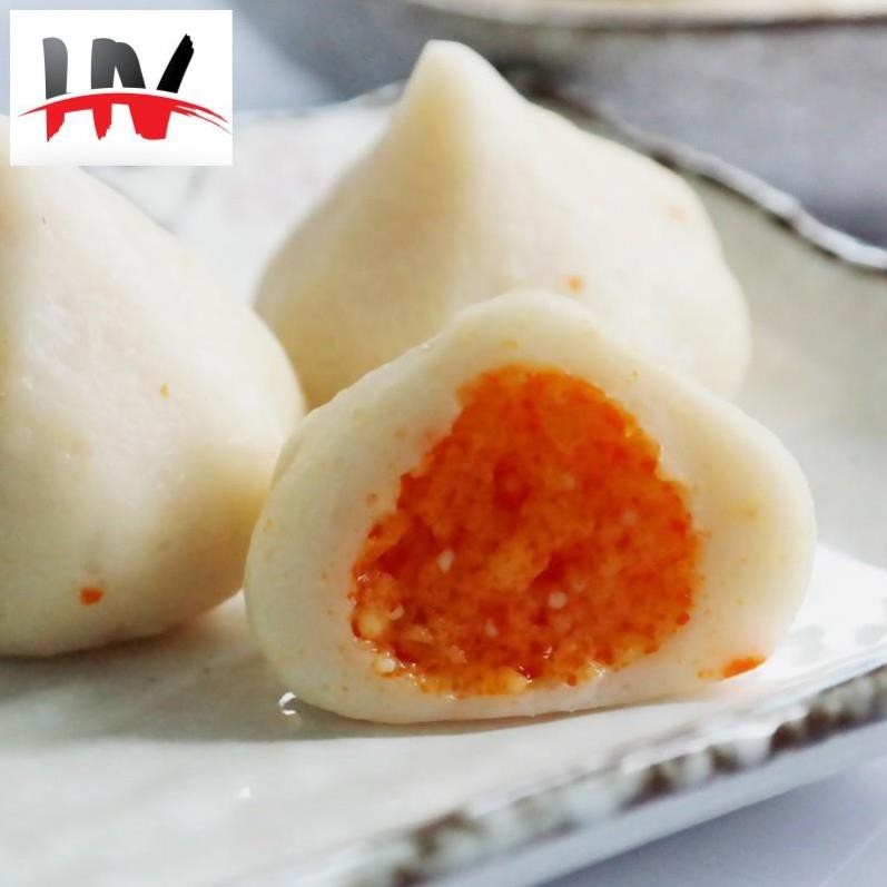 Cá Bao Trứng Viên Thả Lẩu Malay với nhân trứng cá lép bép mê tít
