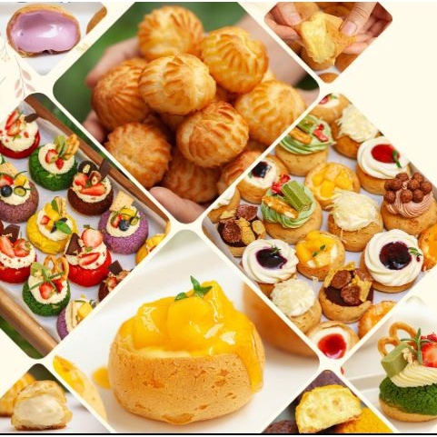 Bột trộn sẵn vỏ su kem Rich