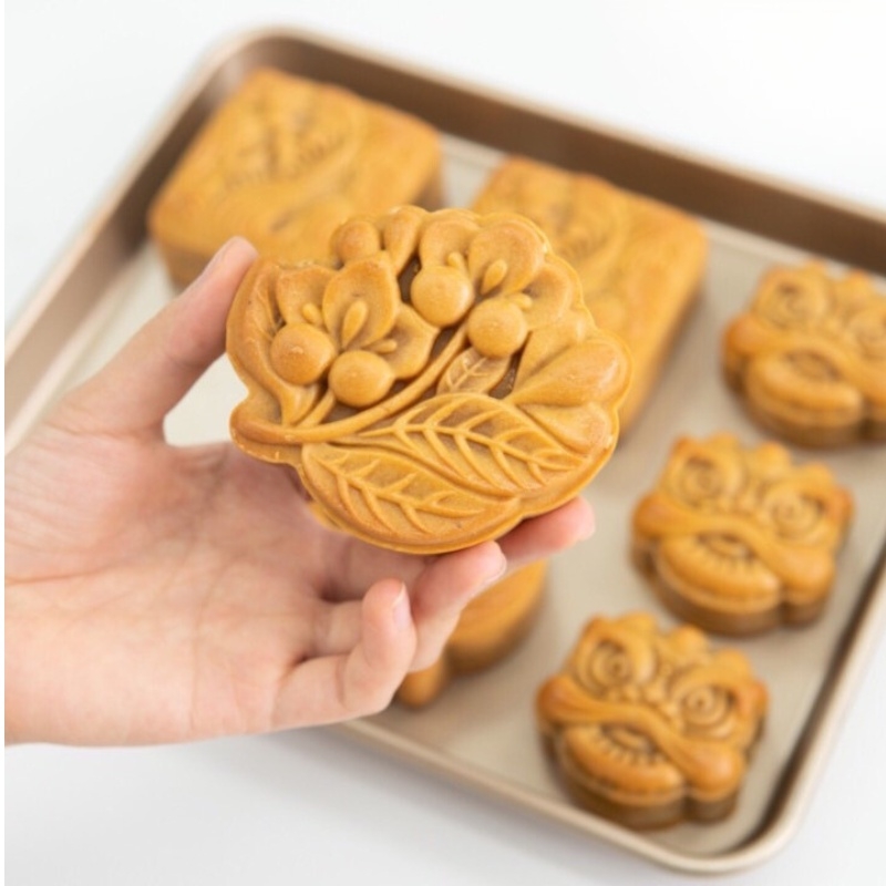 Khuôn Trung Thu nhiều mẫu 150g , 200g