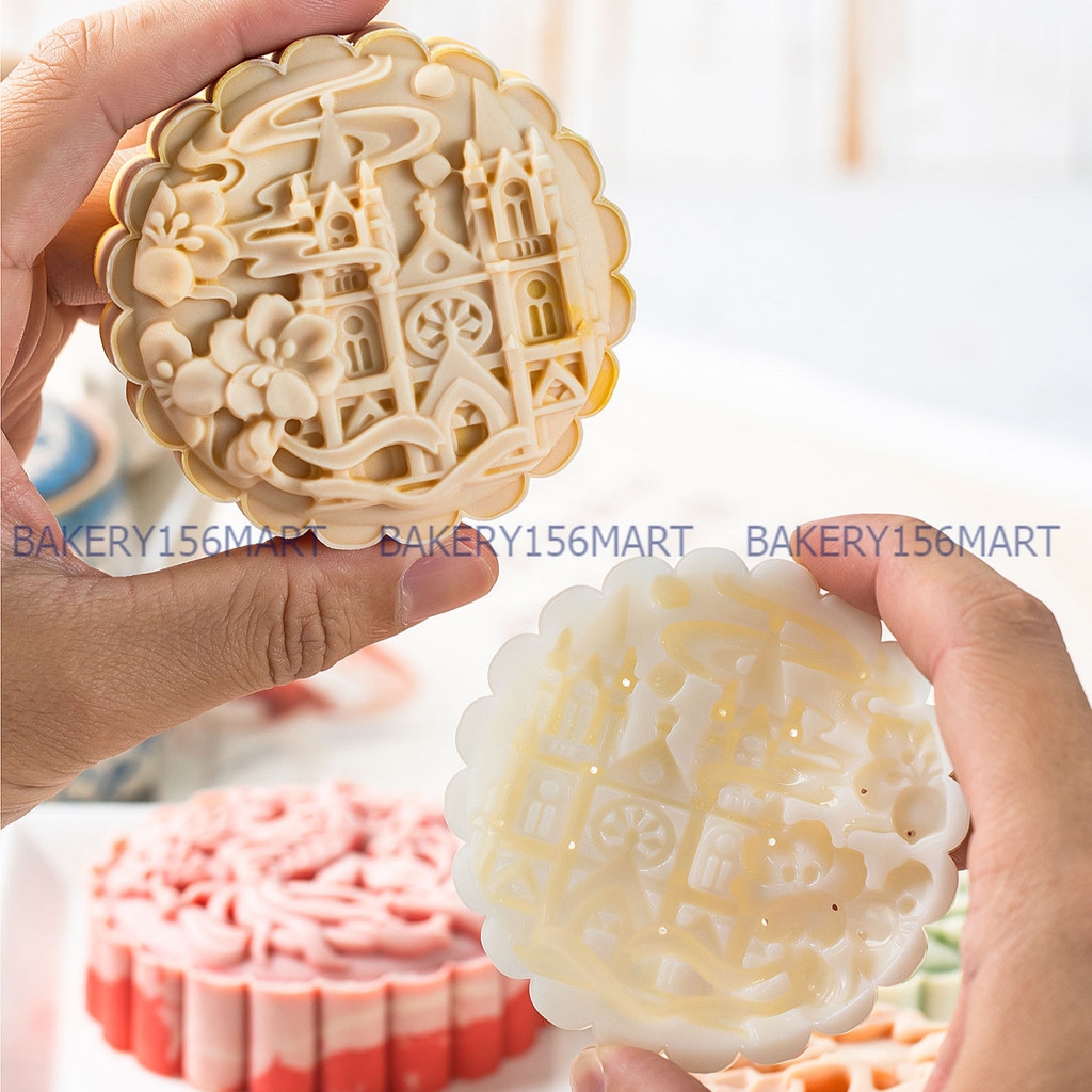 150G 200G Khuông Trung Thu 4 Mặt Hạc Đình 3D