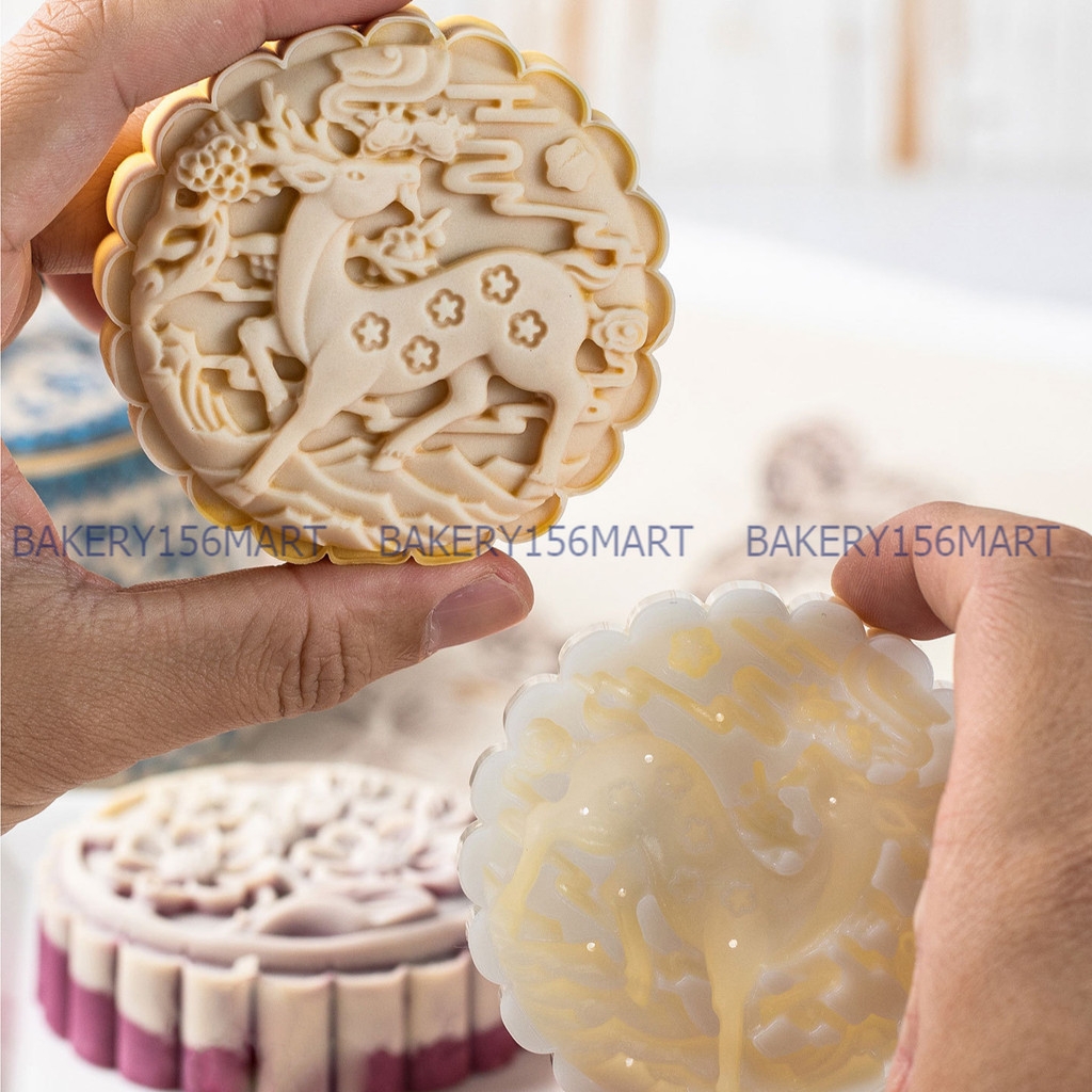 150G 200G Bí Ngô Sika Khuôn Hươu Sao Bí Ngô 3D