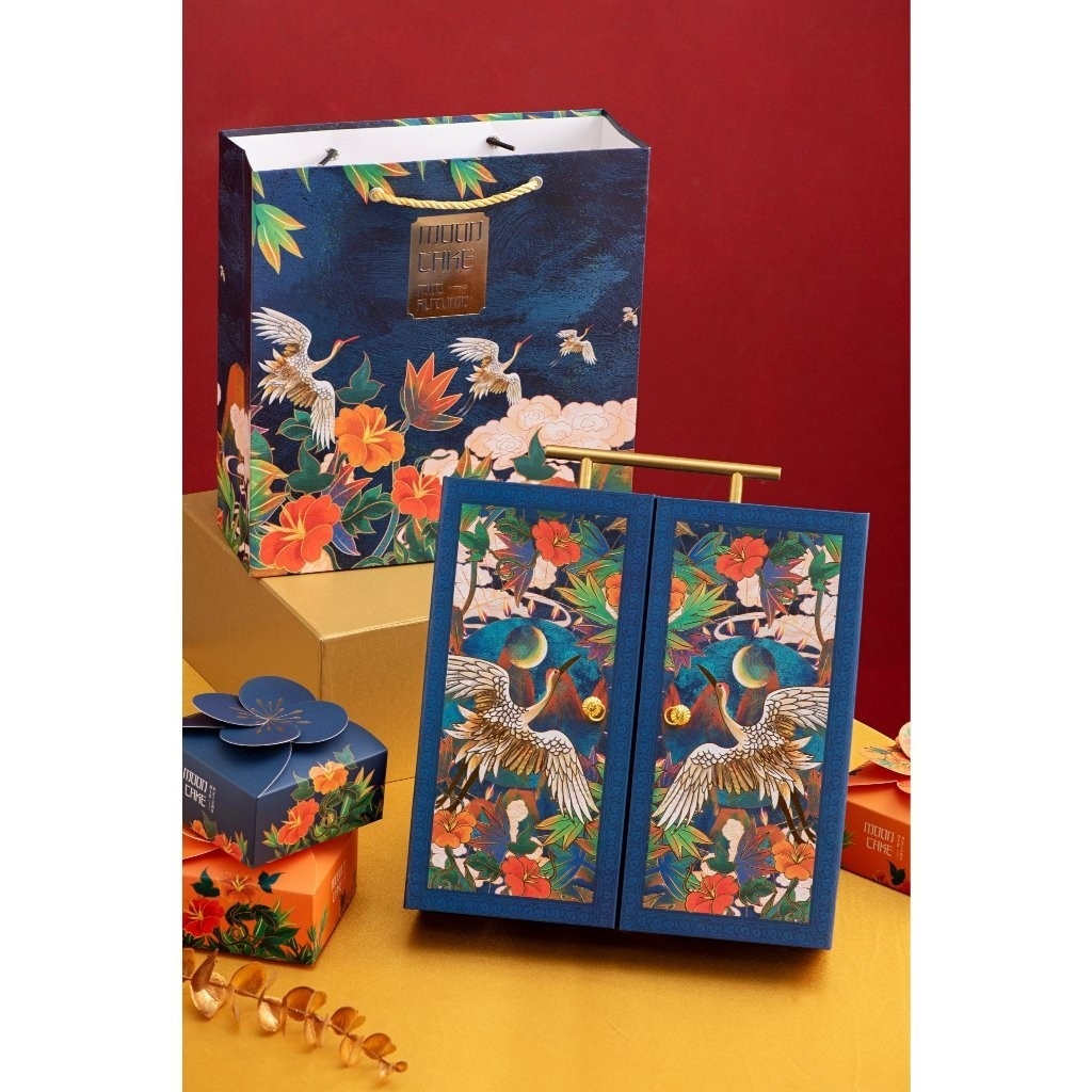 Hộp Bánh Trung Thu SONG HẠC 4 BÁNH