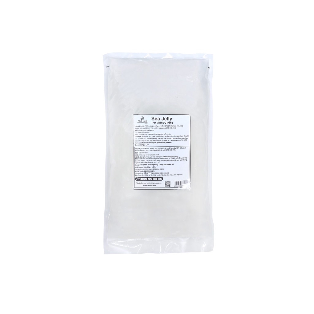 TRÂN CHÂU 3Q TRẮNG / CARAMEL (Sea Jelly) 2KG/ TRAN CHÂU OLONG