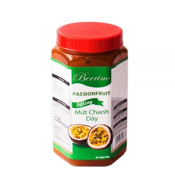 MỨT BERRINO  NHIỀU VỊ CÓ XÁC -950g - 156mart