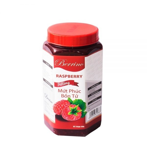 MỨT BERRINO  NHIỀU VỊ CÓ XÁC -950g - 156mart