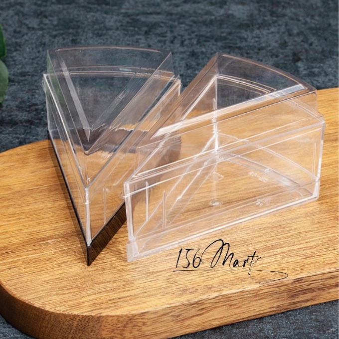 [Set 50c] Ly mousse tam giác đựng bánh lạnh tiramisu, panacotta size 11.7*7.3*4.8cm. Dung tích 160ml