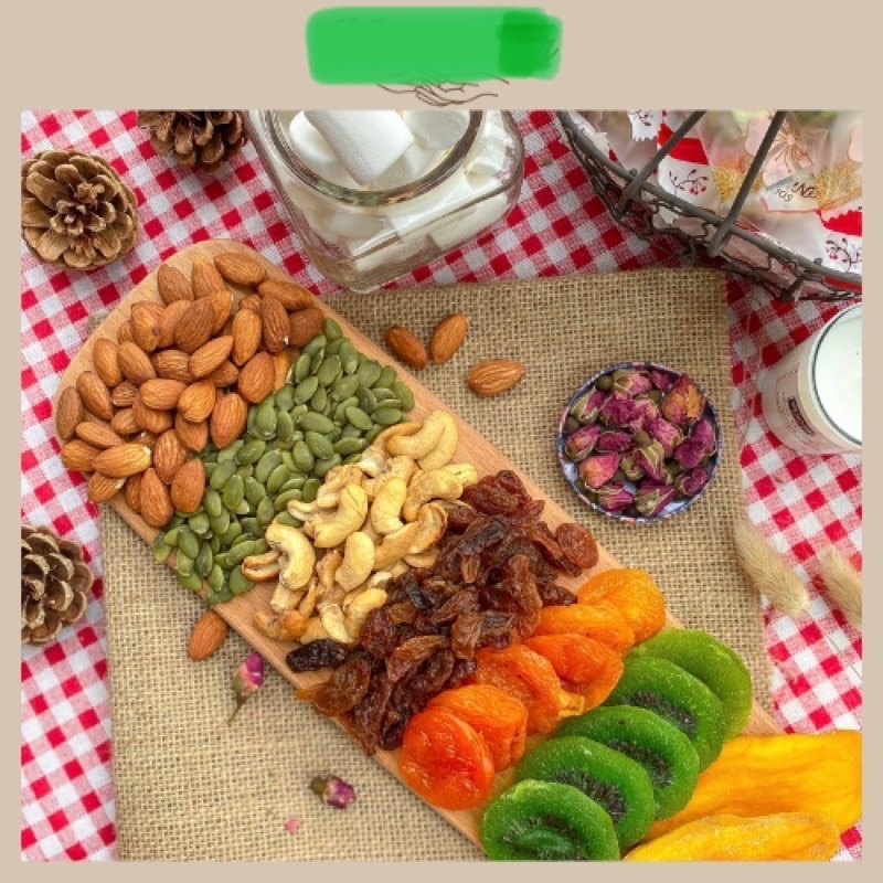 Nguyên Liệu Làm Kẹo Nougat Tự chọn