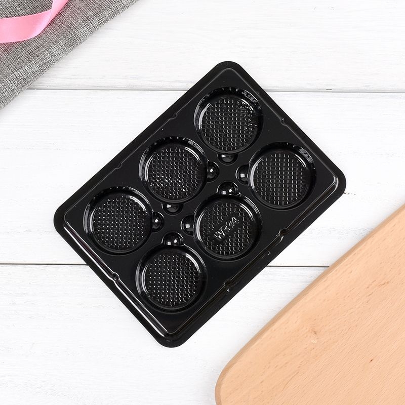 10 Hộp Pet nhựa 6 ngăn FG334 17×12.5×4.2cm