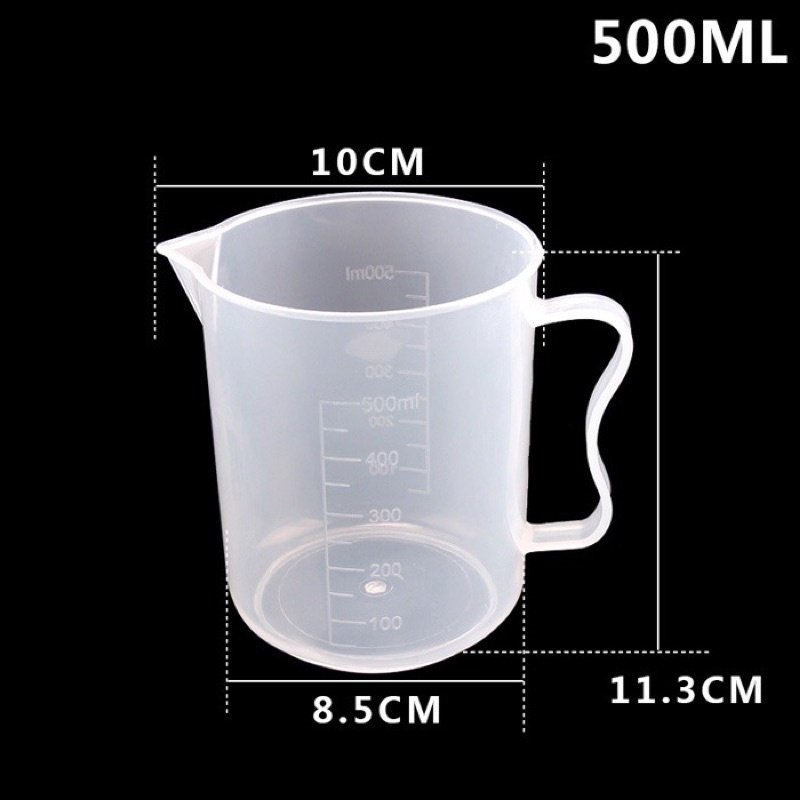 Ca Đong Thể Tích Bằng Nhựa (100ml-1lít)