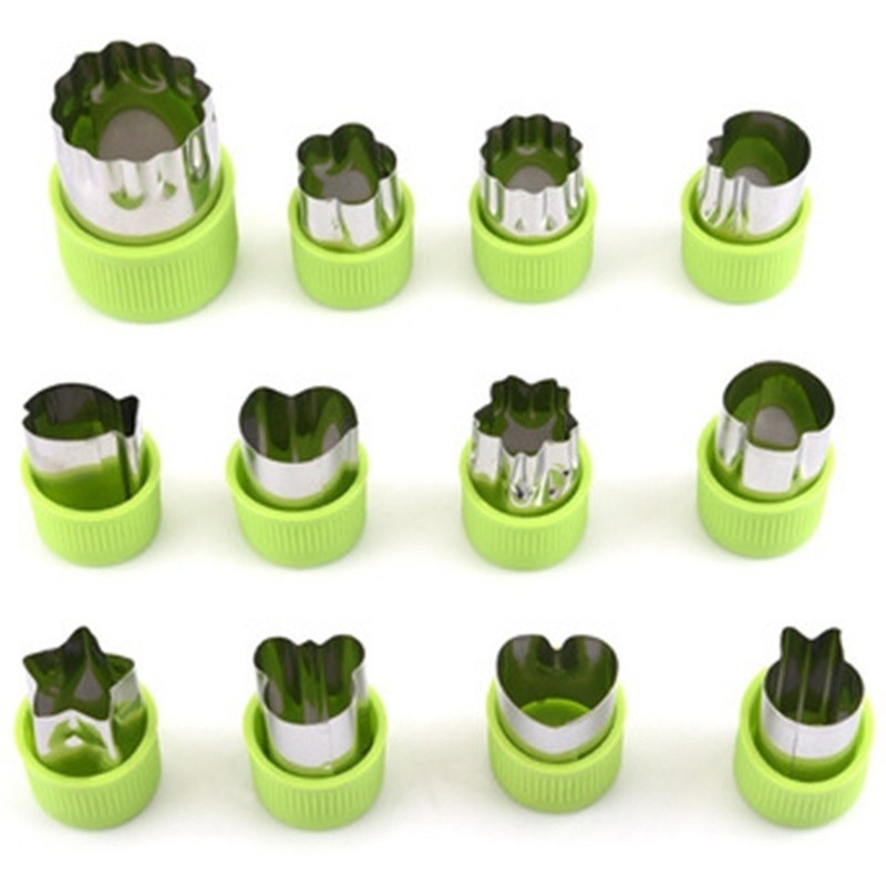 Set 8 khuôn tạo hình rau củ