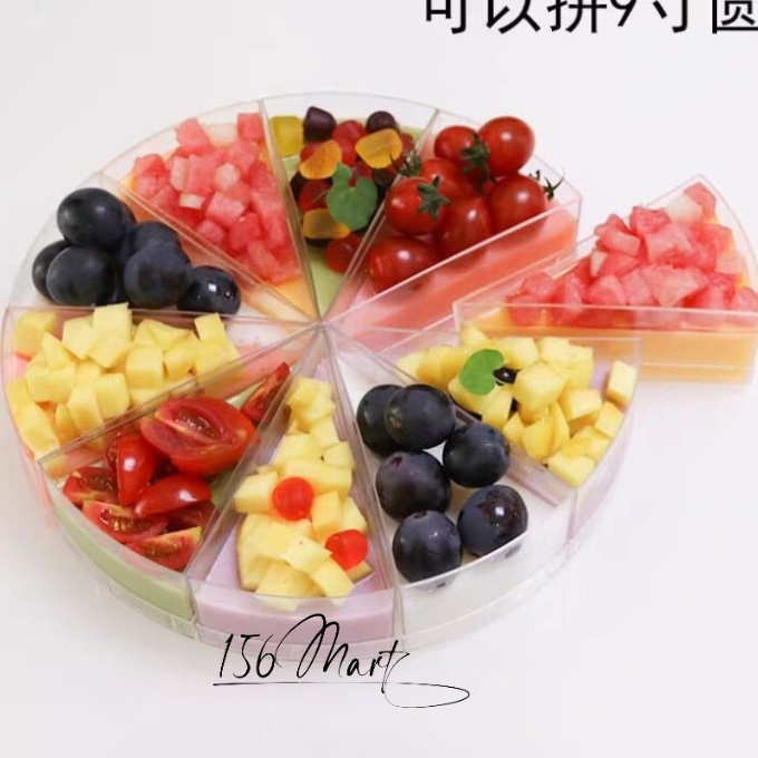 [Set 50c] Ly mousse tam giác đựng bánh lạnh tiramisu, panacotta size 11.7*7.3*4.8cm. Dung tích 160ml