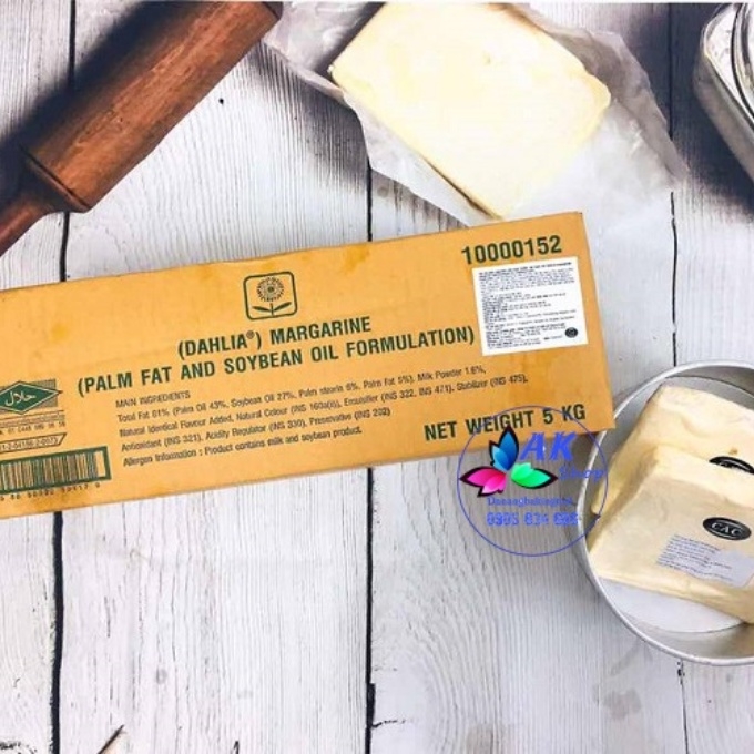 Bơ lạt Úc  Allowrie 500g 1kg và 5kg