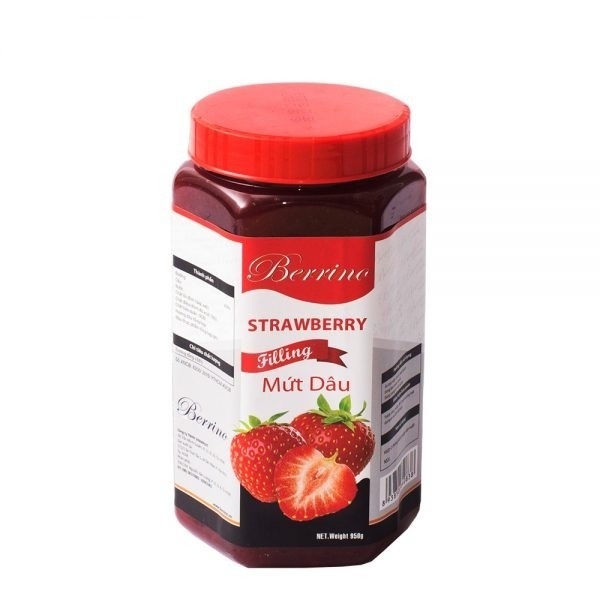 MỨT BERRINO  NHIỀU VỊ CÓ XÁC -950g - 156mart